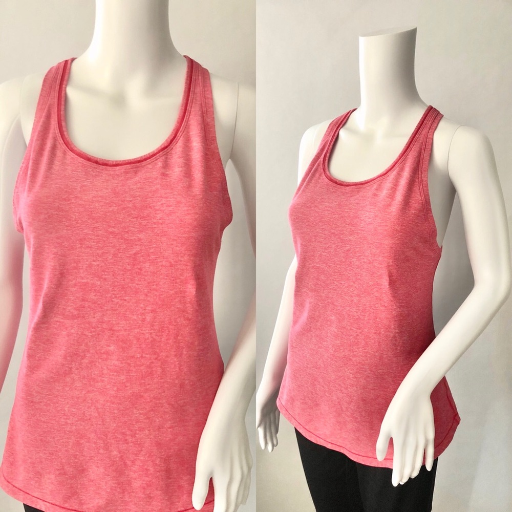 🚫 SOLD 🚫 Coral Lululemon Cool Racerback Tanktop Size Small